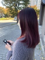 アヴェリー(avely) ミディアムレイヤー/大人可愛い/髪質改善/シースルーバング