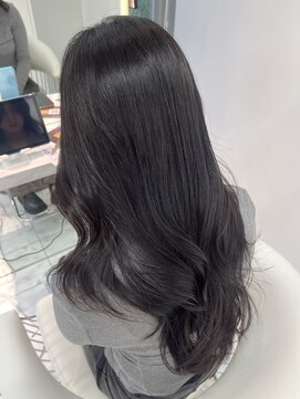 ロンドルピナス 小倉(Lond Lupinus) 黒髪カタログ/オリーブグレー/ココアベージュ/小顔に見せるヘア