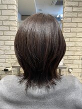 ルームス(ROOMS)&nbsp;【銀座大人ボブ】ツヤカラー×後頭部ふんわり美フォルムショート