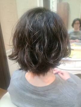 スパイスシー(spice_c) ショートデジタルパーマ