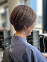 ワンバイジエクト 梅田&nbsp;似合わせショート/ココアグレージュ/ショートボブ