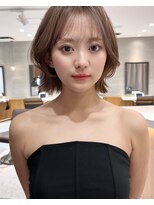 ロンド マーレ 天神大名店(Lond mare)&nbsp;大人ガーリー/小顔/ミディアムレイヤーカット/似合わせカット