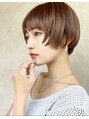 メゾンドイギー(MAISON de IGGY)&nbsp;艶感ショートでイメチェン◎暖色系ブラウンで華やかな印象へ◎
