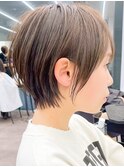 似合わせカット30代40代50代ショートボブくびれレイヤーカット◯