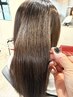 【髪質改善】カット＋縮毛矯正＋ケアトリートメント　　￥22000～