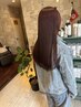 カット＋アジアンカラーリタッチ＋潤いケアトリートメント￥11500