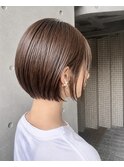 【Andco】くびれショートボブ×透明感ベージュ