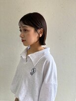 ランプ 柏(Lamp)&nbsp;丸みショート/ベージュ/小顔/柏