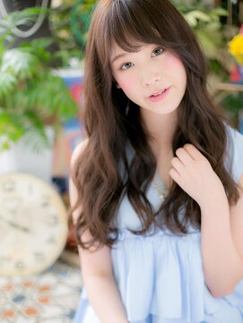 カバーヘア イヴ 戸頭店(COVER HAIR EVE) *+COVER HAIR+*…エアリー小顔モテロングa