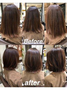 トルネード(TORNADO) ふんわり髪質改善ボブ