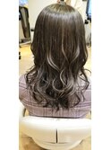 モーブグレージュSカールミックス!Nドットカラーで圧倒的透明感