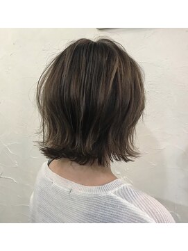 アムレヘアー(amule hair) 【amule hair】ボブ×ハイライト/30代/40代/50代