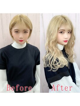 あるじゃんすー 町田店 ハニーブロンド#シールエクステ#エクステ#大人かわいい#町田