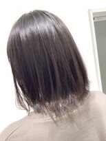 ヘアーメイク トレコローリ(hair make trecolori) 【trecolori 津田沼】チャコールブラウン／ブリーチ無し