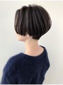 小顔ショートボブ