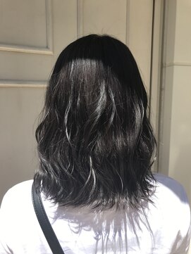 ヘアー ブランコ(hair Blanco) 黒髪に見える暗染めカラー♪ダークグレー