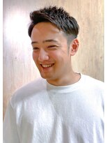 タカギ(TAKAGI) ビジネスショートパーマツーブロックサイドパートフェード14