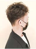 【morio鶴瀬】20代30代40代ツーブロックパーマ