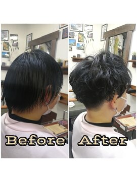 フィリア 台原店(Filea) 【BeforeAfterボーイッシュパーマ】スガワラ担当