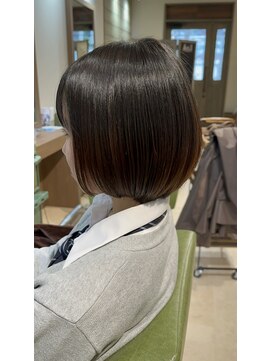 アクトワン(Act.1) 髪質改善ストレート＋ショートボブ