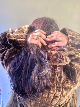 フランチェスカ(Francesca) パープルカラー　ラベンダーカラー　ブリーチなしダブルカラー