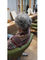 ブロッサム 東中野店 40代50代ナチュラルくびれボブ毛先パーマ