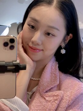 ハンナヘア(hanna hair) 韓国ピンクメイク