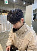 センターパートショート