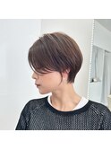 前髪なしのクールショート