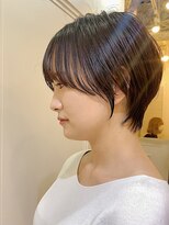 トッカ ヘアアンドトリートメント 難波店&nbsp;小顔似合わせカット愛されクールショート20代/30代40代50代/難波