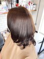 カシア cassia hair dressing salon 白髪ぼかし8割の方が選ぶ白髪染めの染料を使わずに染める。