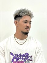 カシェル(cashel kishaba)&nbsp;シルバー×フェード風