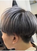 黒髪ボブルフネビージュ小顔ワンレンスペインカール