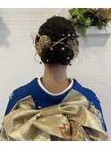 ヘア着付け