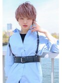 シースルーマッシュミルクティーベージュメルティ―カラー