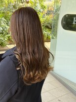 トッカ ヘアアンドトリートメント 難波店 明るめのアッシュベージュヘア