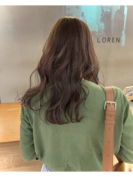 ローレン(LOREN) イメチェン/ホワイトブロンド/外ハネボブ/ワイドバング/栄/久屋