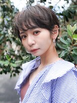 ソウ アオヤマ(SO aoyama)&nbsp;コンパクトマッシュ　ショート　チョコブラウン　大人かわいい