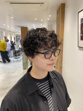 シアン 矢場町店(CYAN.) ショートにパーマ