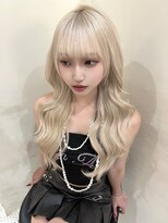 ベル 表参道Terrace(Belle) 抜きっぱなしブロンド×ハッシュカット×渋谷×原宿×表参道