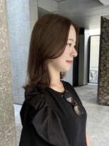 ローネス(LONESS) ミディアムレイヤー/顔まわりカット/顔まわりレイヤー/美髪