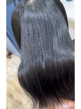 ボクノ(bokuno) 【まとまるミディ】やわらか質感のストレートミディアム