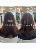 20代~50代☆大人可愛いレイヤーカット韓国風巻き◎髪質改善