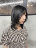 大人可愛い/レイヤーカット/ハッシュカット