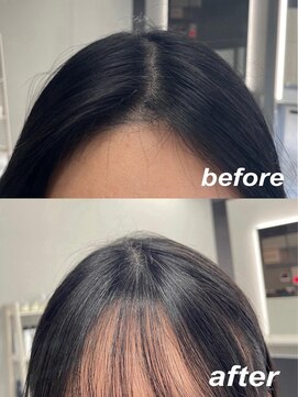 バディ 中野駅前店(BUDDY) クロスパーマ◎前髪の生え癖や、割れを改善◎【中野/縮毛矯正】