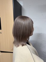 トクテ 吉祥寺(tokute)&nbsp;グレージュカラー/ボブウルフ/黒髪/ココアベージュ
