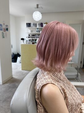 ハイネ(hyne) やわらかいベイビーピンク！