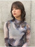 【苗代萌】オリーブグレージュ