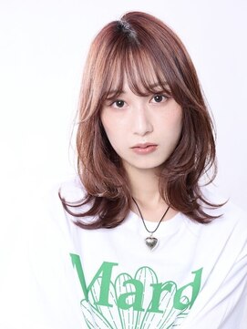 レム 中目黒アトラスタワー(REM) 韓国風外はねミディアムウルフ