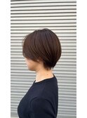 大人ショートまろやかブラウン